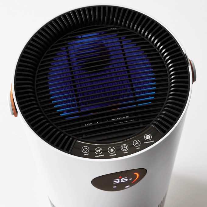 Hunter 2-in-1 Purifier Humidifier, Black, large