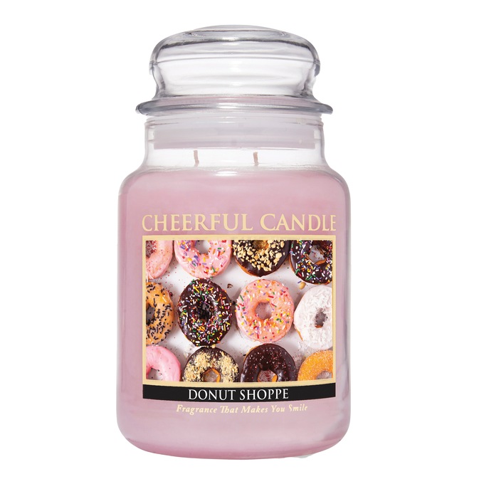 Cheerful Large Jar Candle, 24 Ounces, , large
