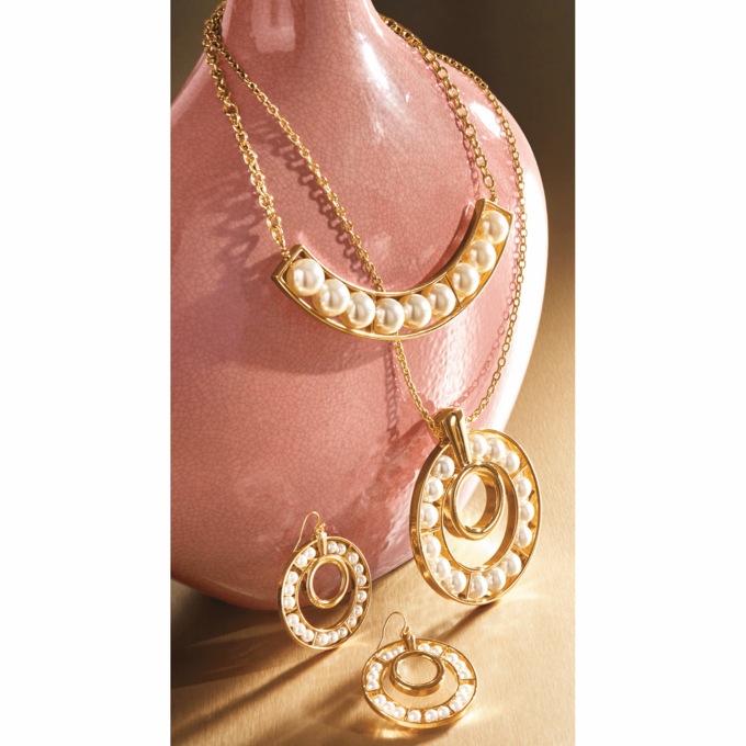 Framed Faux-Pearl Jewelry Collection - Buy All 3, , large