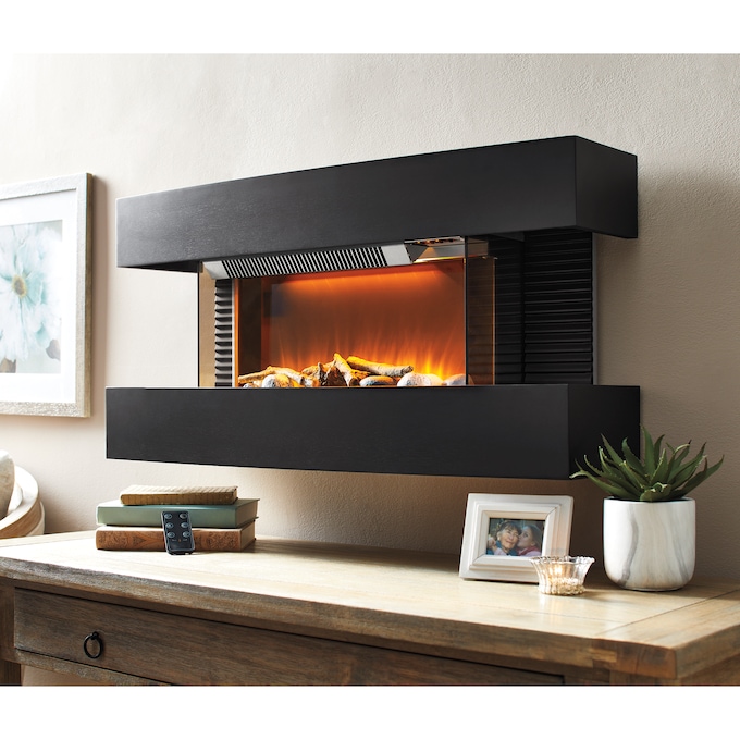 Contemporary Wall-Mount Fireplace, , large