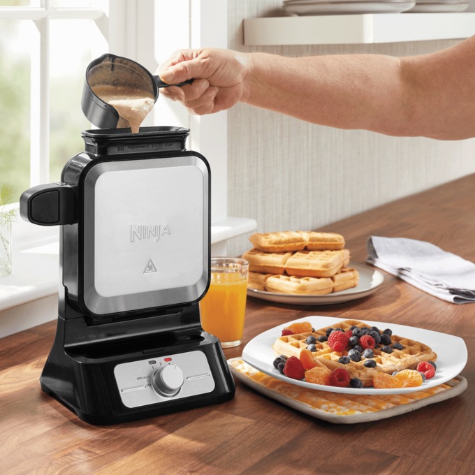 Ninja Vertical Belgian Waffle Maker Pro, , large