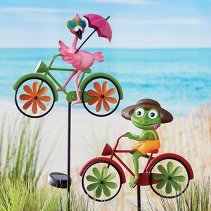 Solar Bike Wind Spinner, , large