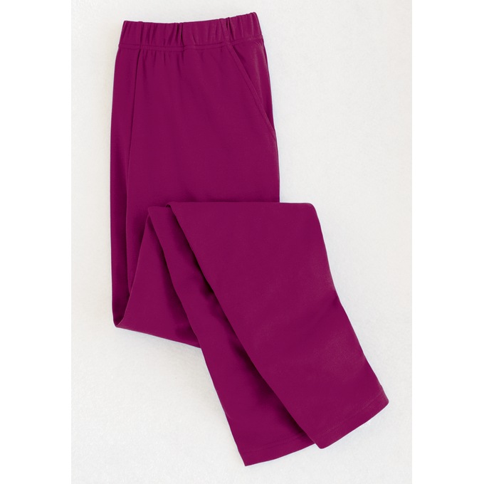 Betty Knit Pant, Raspberry, large