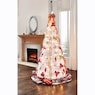 Holiday 6-Foot Pre-Lit Pop-Up Tree, White, large