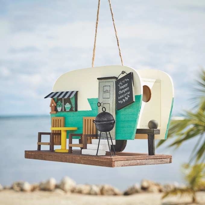 Camper Birdhouse, Multi, large