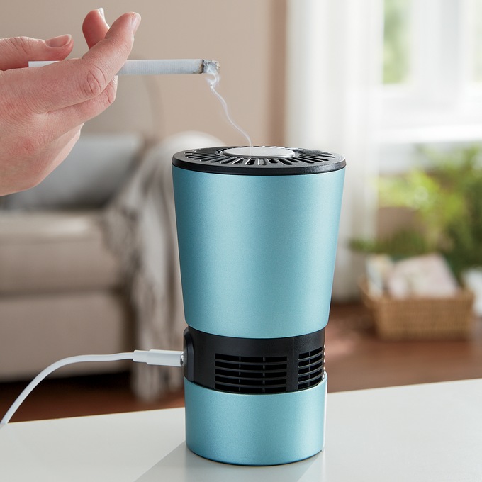 Portable Air Purifier Smokeless Ash Tray, , large