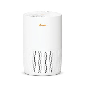 Crane Air Purifier with True HEPA Filter, White, large