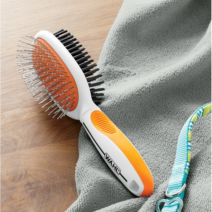 Wahl Double-Sided Pin and Bristle Brush, , large