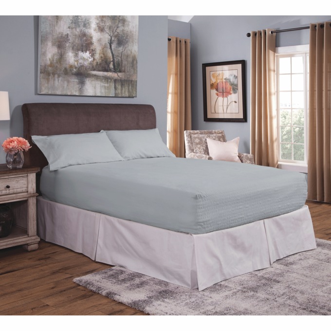 BedTite Solid Flannel Sheet Set, , large