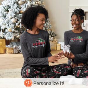 Women's Family Holiday PJs, , large