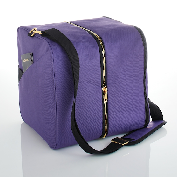 Versatile Multi-Compartment Duffel, Purple, large