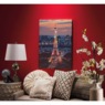Lit Eiffel Tower Canvas, , large