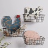 Set of 3 Farm Animal Wall Baskets, , large