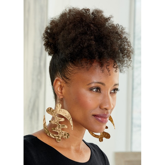 African Symbol Earrings, , large