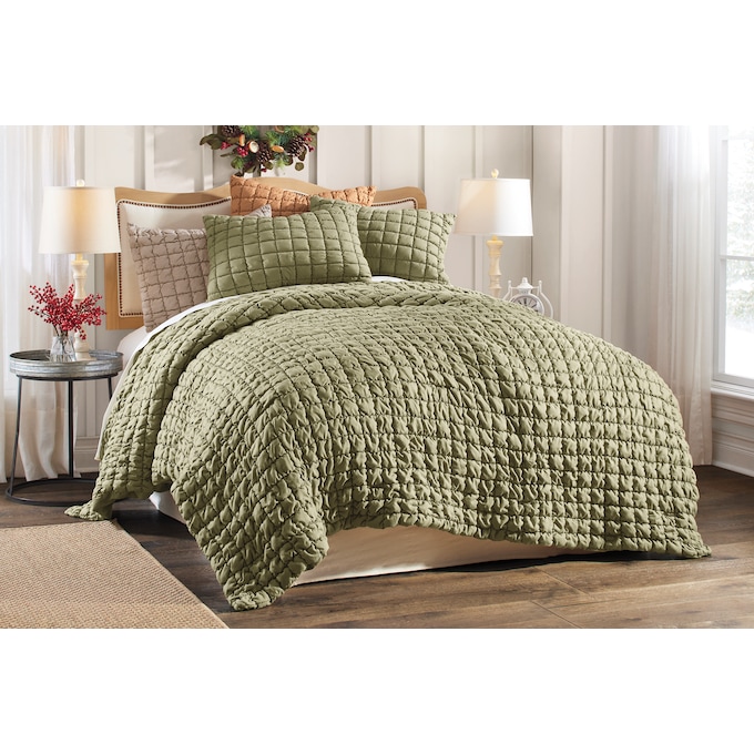 Cloud Puff Oversized Quilt, , large
