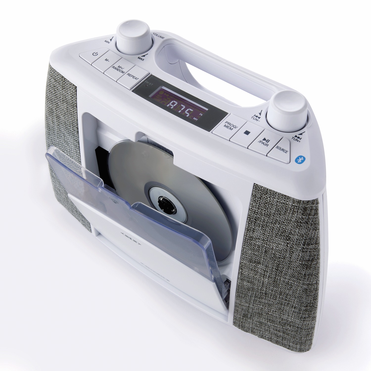 Jensen Portable Bluetooth CD Music System | Seventh Avenue