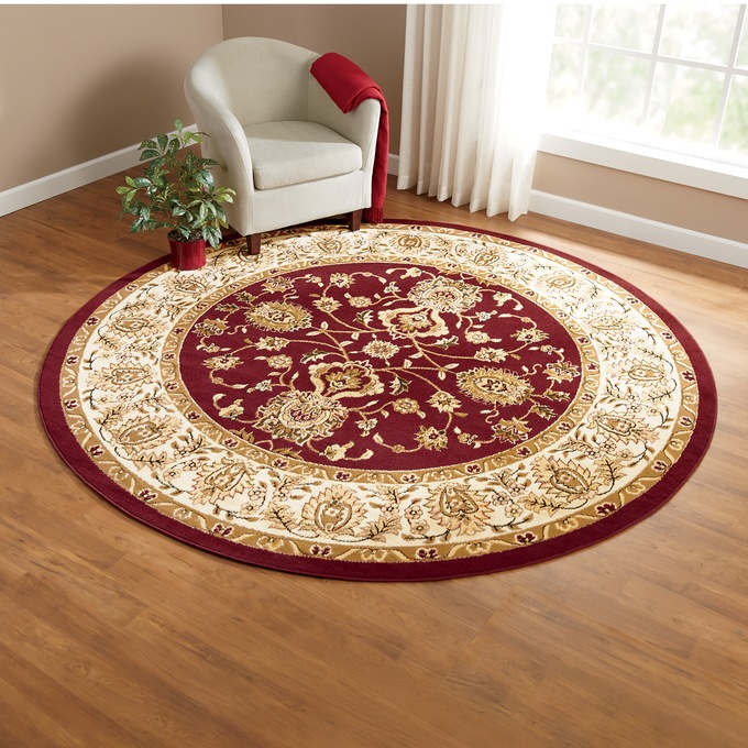Grand Manor Rug, Red, large