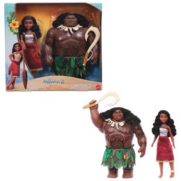 Disney Moana 2 - Moana &amp; Maui Voyager Set of 2 Dolls, , large