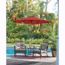 Solar Lighted Umbrella, , large