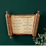 10 Commandments Wall Plaque, , large