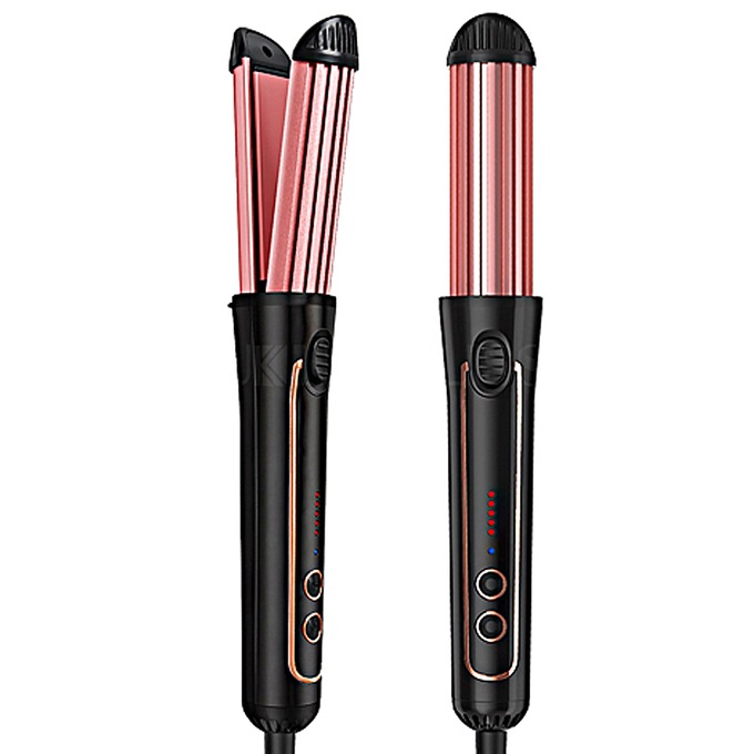 Igia 2-in-1 Straightener/Curler, , large