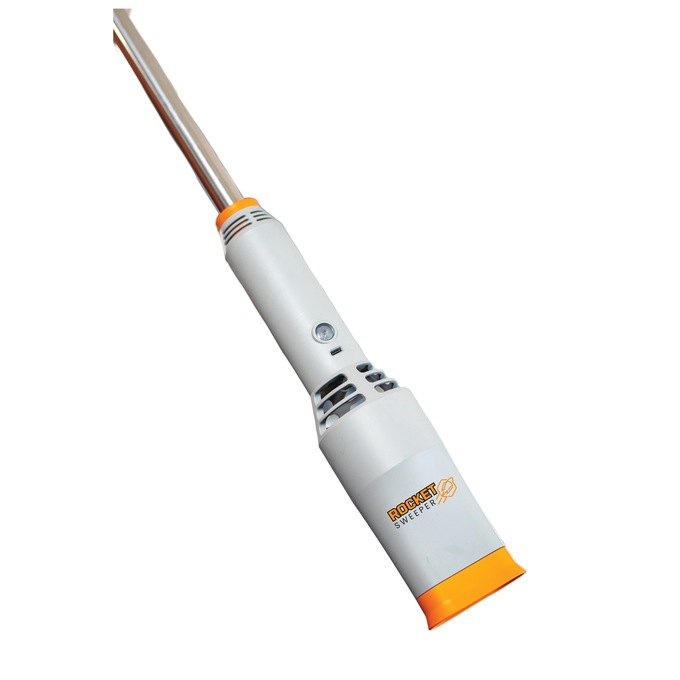 Rocket Sweeper Cordless Air Broom, Gray, large