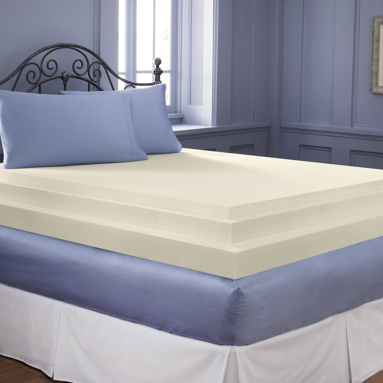 2 Inch Sleep Connection Viscose Memory Foam Topper By Montgomery 2 Inch Sleep Connection Viscose Memory Foam Topper By Montgomery Ward