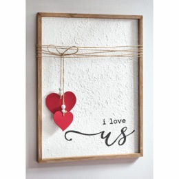 I Love Us Wall Art, , large