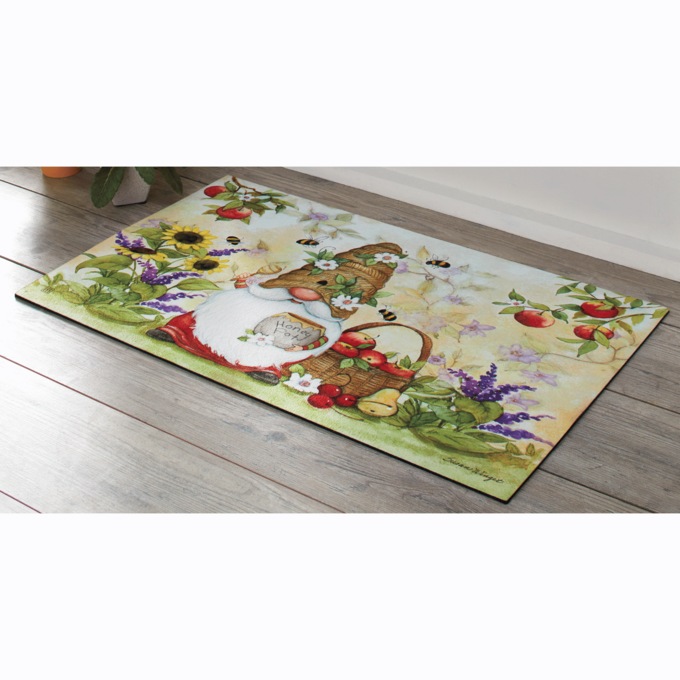 Bee Happy Gnome Matmate, , large