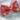 Lotsa Lites Flashing Holiday Bow Tie, Red, swatch