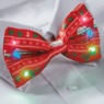 Lotsa Lites Flashing Holiday Bow Tie, , large