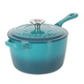 Crock Pot Artisan 3-qt. Enameled Cast Iron Saucepan with Lid, , large