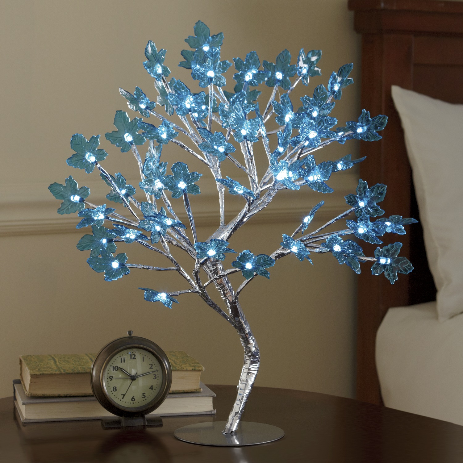 LED Lit Teal Tree | Seventh Avenue