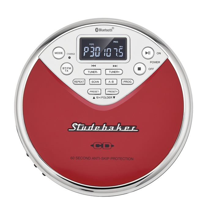 Studebaker Portable CD Player, , large