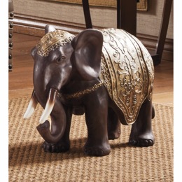 Statement Elephant Statue, , large
