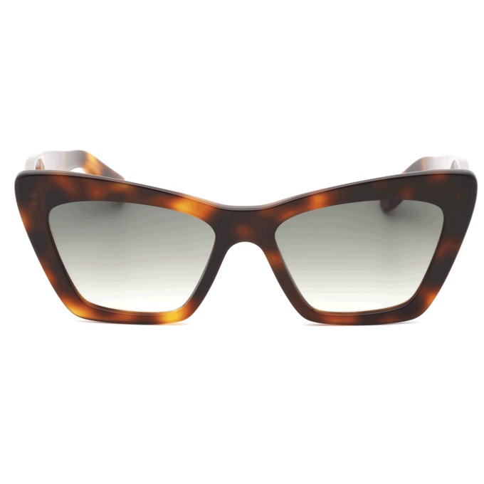 Salvatore Ferragamo Cat-Eye Sunglasses, Tortoise Gray Gradient, large