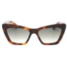 Salvatore Ferragamo Cat-Eye Sunglasses, Tortoise Gray Gradient, large