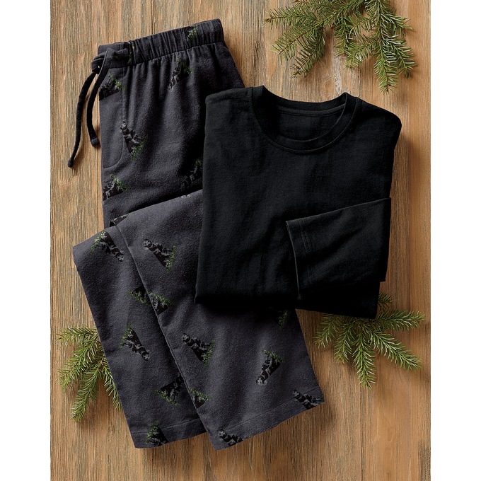 Men&#39;s 2-Piece Dog PJ Set, , large