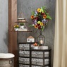 Wooden House Storage Box, , large