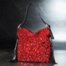 Sequin Tassel Hobo, , large