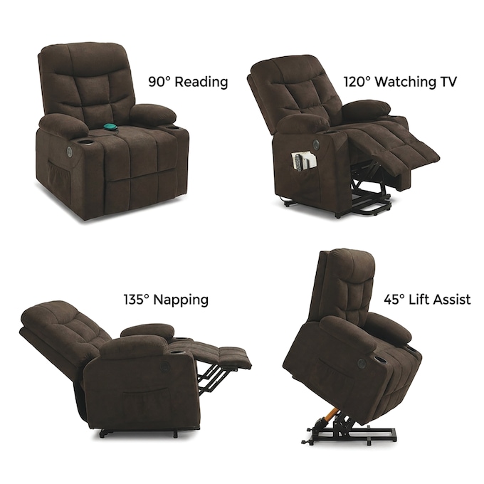 Colton Lift Recliner with Heat & Massage, , large