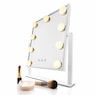 LED Vanity Makeup Mirror with Adjustable Light Temperature Settings, White, large