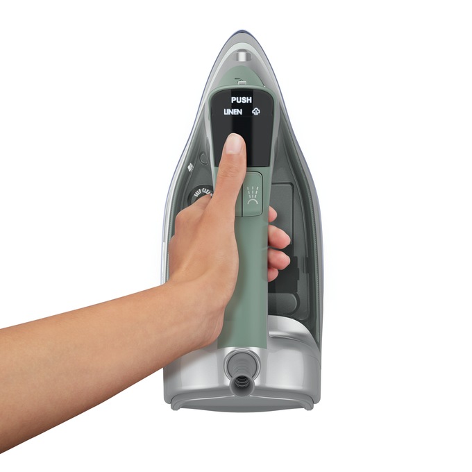 Hamilton Beach Durathon Digital Nonstick Iron, Green, large