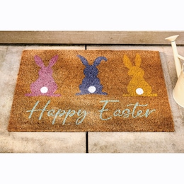 Bunny Tail Coir Mat - 20" x 30", , large