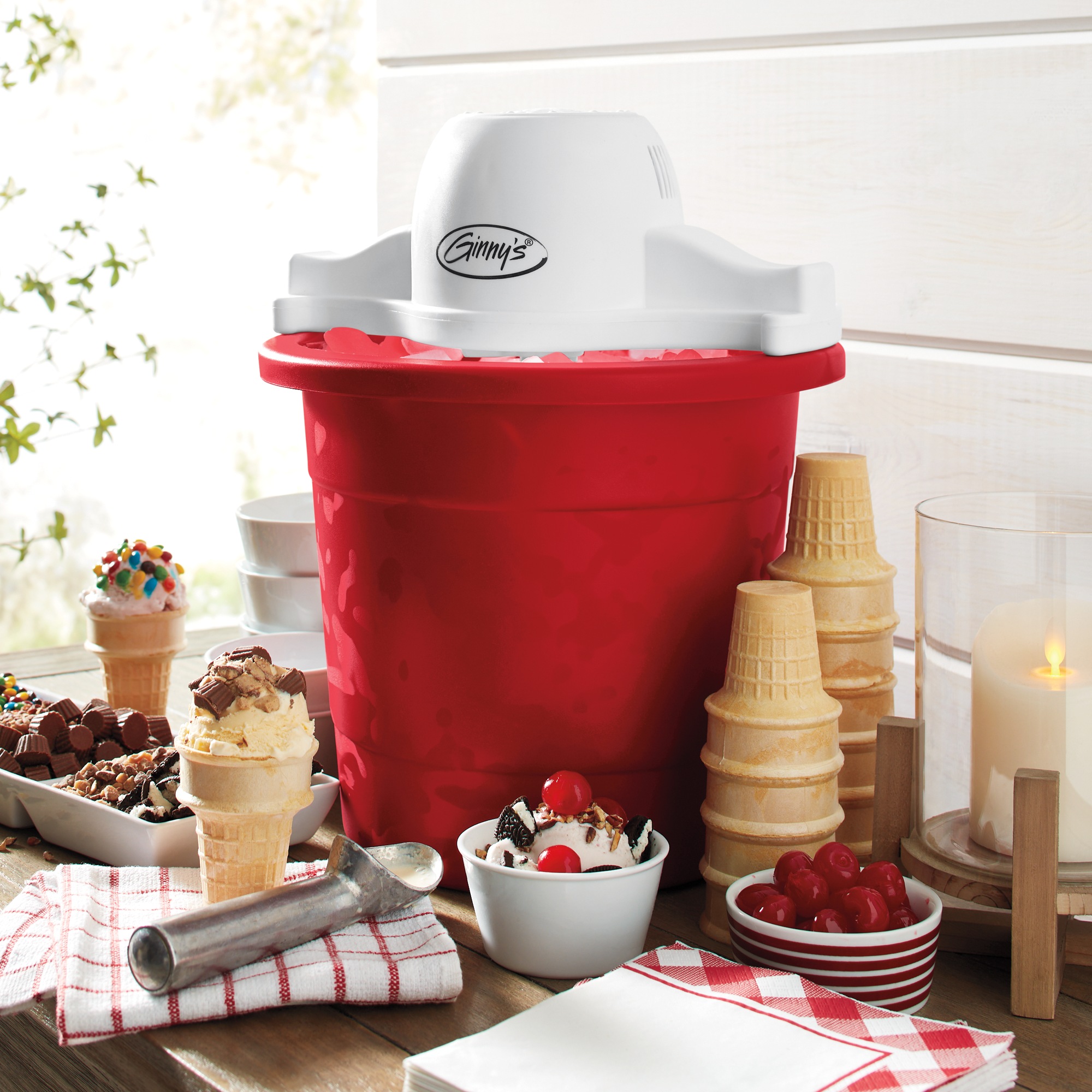 Ginny&amp;#39;s 4-Qt. Ice Cream Maker, , large