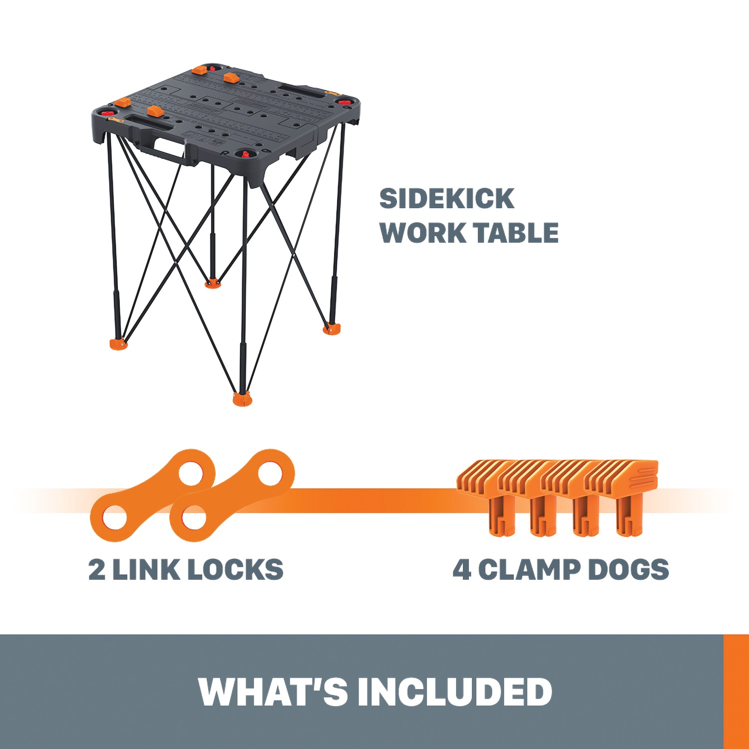 Worx Sidekick Folding Work Table | Seventh Avenue