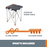 Worx Sidekick Folding Work Table, , large