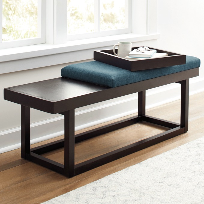 Bench with Side Tray, , large