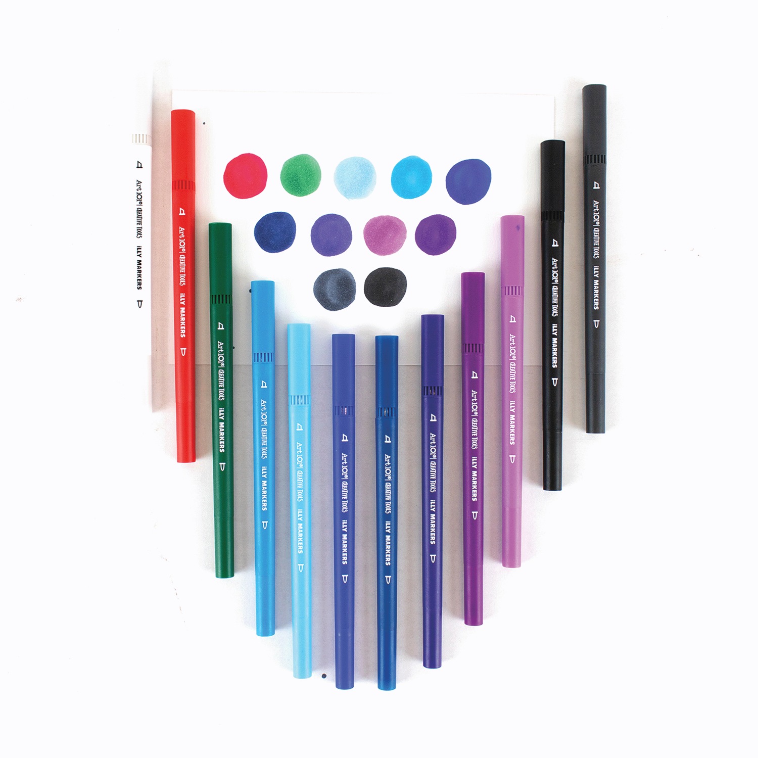 Art 101 36Piece DualTip Illy Markers Seventh Avenue