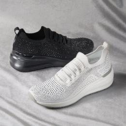 Skechers Women&#39;s Billion Rhinestone Rambler Shoe, , large